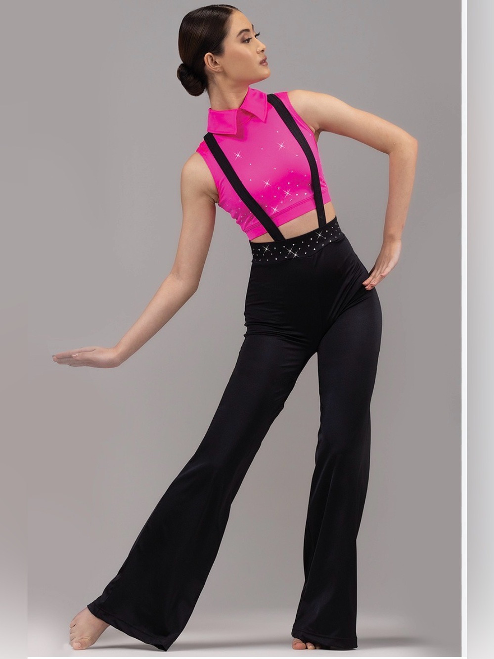Weissman “Bye Bye Blackbird” Adult XS costume with Studded Suspenders
